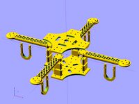 Ekobots - Quadcopter frame. by jsirgado