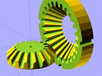 Ekobots - Bevel gears. by jsirgado