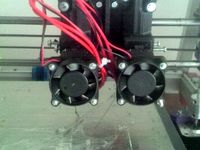Dual direct drive extruder 3mm by marcaupaulo