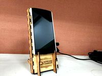 Qi wireless charger phone stand by x1215