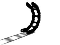 This is a Cable drag chain design for 3D printing by djdaniel87