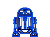 R2-D2 pixel art by Mgrobbel