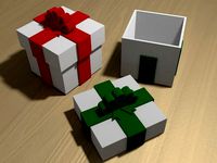 Christmas Present - Gift Box by bitwi