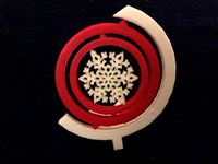 Snow Flake Spinny Thing by budgiesarecool
