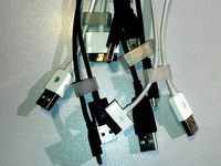 Cable clip organizer by lucibrandus