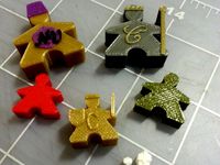 Customizable Meeple by cdcrockett