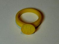 monogram ring by isaachadad
