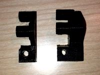 easyDelta - Extruder Arm V2 (reinforced) by VisualBoy