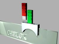 usb pen holder for printer by carlok