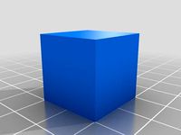 Test Print 1 - Cube by TechBox2014