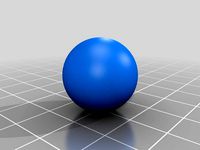 Test Print 2 - Sphere by TechBox2014