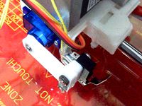 Z-probe for auto bed leveling by