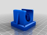 e3D/Jhead All Metal Hotend, Fan Holder for 40mm fans by daniedb