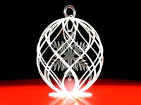 snowflake in Christmas decoration by carlok