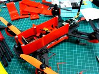 QAV250 - Aero Guard Body Canopy/Shield by scoopdreams