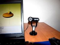 Logitech Quickcam Pro 9000 Stand by wstein