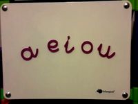 vowel letters by MIGUIF