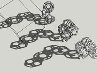 Playful Polyhedral Piling Possibilities - Dodecahedra 2 by Fredbartels