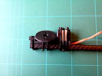 Bigger tilt mechanism for RCExplorer Tricopter V3 (up to 42mm can) by Motorpixiegimbals