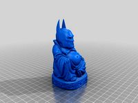 Big Head batman buddha ornament by rovino