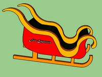 Personalized Santa's Sleigh by aaacapmom