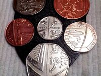 UK Royal Shield of Arms Coin Display Holder by cwbrown