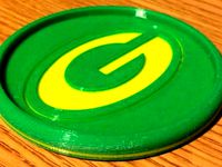 Green Bay Packers Coaster by spondoro