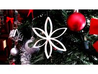 Christmas Flower with Center Ball by Endless3D