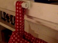 Christmas stocking holder for mantle by dmatsumoto
