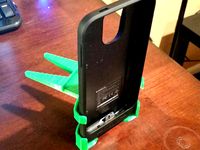 CD slot bracket for Galaxy s5 WITH MOPHIE CASE by joshing88