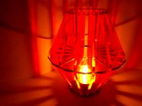 Acrylic Tea Light Lantern by jennareg