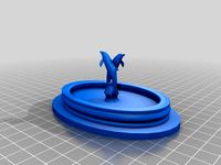 Dolphin Fountain by Boushra