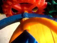 Enlarged large gear for more stability Amazing Gyroscopic Cube Gears by mirok