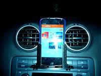 Car CD stereo phone bracket by iwant3d