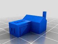 House(For testing 3-D printers) by ThingyDude