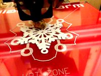 Snowflake by JonMonaghan with hole added by KentDixson