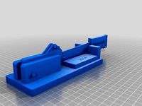 3D Printed Biltong Cutter use with Kitchen Knife by Adolph