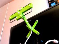 Moxon UHF TV antenna for DVB-T - fully parametrized by enif