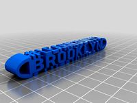 Brooklyn Keychain by Learn3DNYC