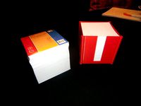 Paper Cube Memo Notepad Holder by jww