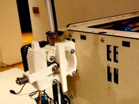 Ultimaker 2 feeder on Ultimaker 1 by vaques
