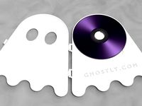#GhostlyVinyl Mini CD Case by bitwi