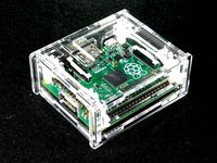 Raspberry Pi A+ Clear Case by builttospec