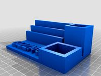 DESK ORGANIZER NEW DESIGN Updated larger size Luke Mills by dontfeedgizz