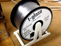 Filament Stand (Spool size: 126x70mm) by joohansson