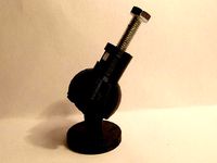 Ball Joint Made Of Stubborn ABS Plastic With Support Structure by Plasteroid