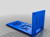 RAMPS 1.4 enclosure for i3 single sheet frame. REMIXED by Blackhawk by enrico_19