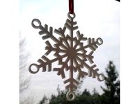Christmas Ornament - Snowflake by protechnordic