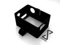 Gopro Hero3+ with LCD Bacpac Open Case  by Pumpo