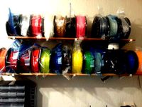 Filament roll shelf brackets by dexus